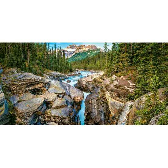 Mistaya Canyon, Banff National Park, Canada    Puzzel 4000 Stukjes