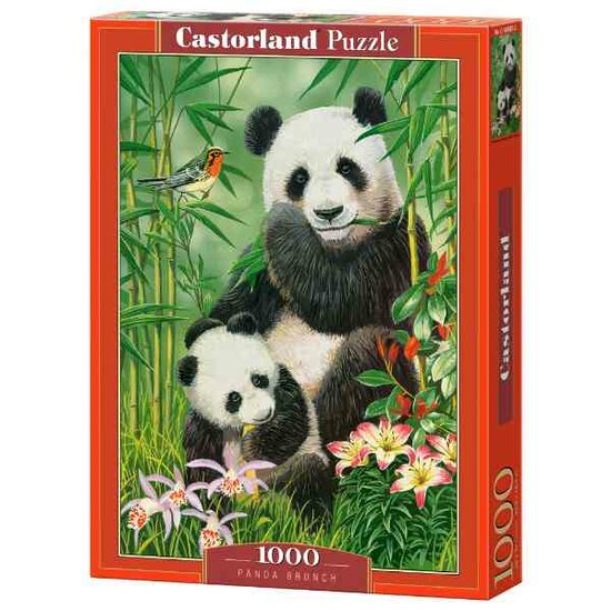 Panda Brunch  -  Puzzel 1000 Stukjes