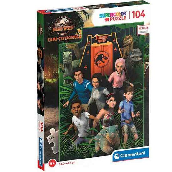 JURASSIC WORLD CAMP CRETACEOUS - Puzzel 104 stukjes