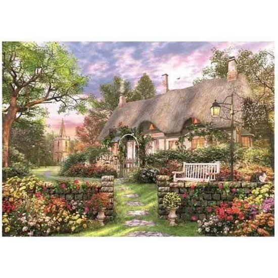 Romantic Cottage  puzzel 3000 stukjes
