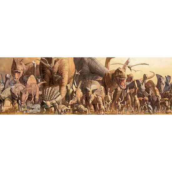 Haruo Takino - Dinosaurs -  Puzzel 1000 Stukjes