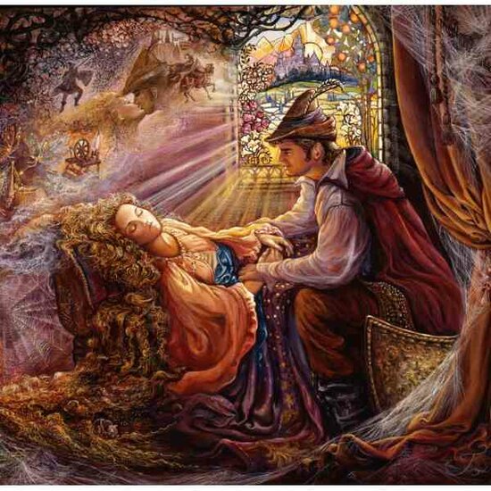 Josephine Wall - Sleeping Beauty -  Puzzel 1500 stukjes