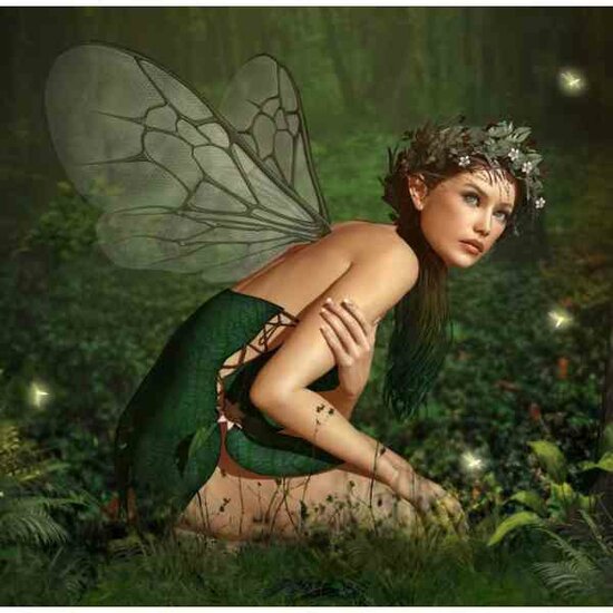 Nymph in the Forest Puzzel 1000 stukjes