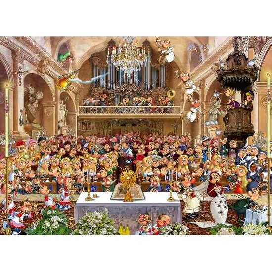 Fran&ccedil;ois Ruyer - The Wedding -  Puzzel 6000 Stukjes