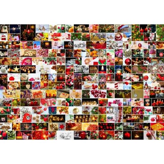 Collage - Christmas Puzzel 1500 stukjes