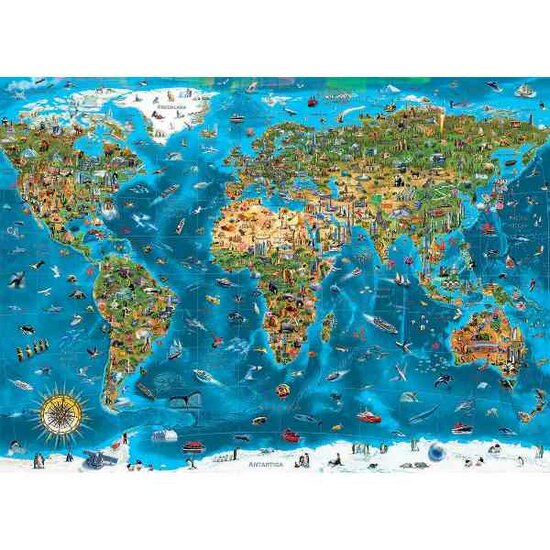 Wonders of the Word  -  Puzzel 12000 stukjes
