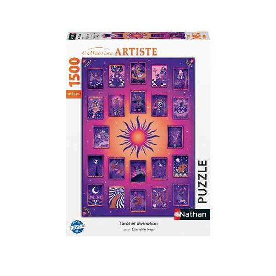 Tarot and Divination - Coralie Fau-  Puzzel 1500 Stukjes