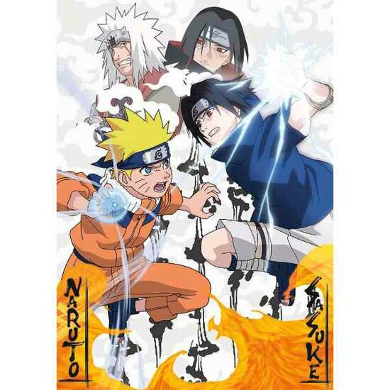 Naruto vs. Sasuke-   Puzzel 1000 Stukjes