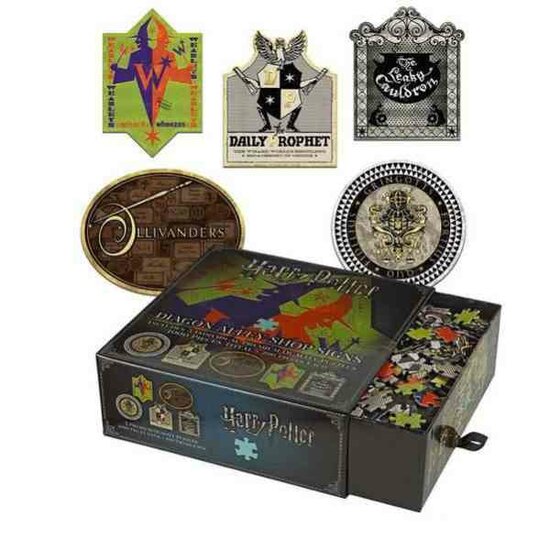 HARRY POTTER -Puzzel  - Diagon Alley Shop Signs 1000 Stukjes