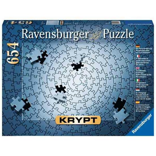KRYPT - Puzzle Casse-T&ecirc;te 654P - Silver