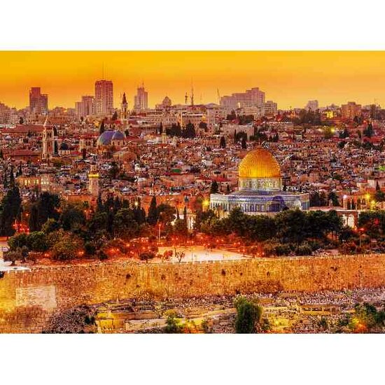 Roof Tops of Jerusalem -  Puzzel 3000 stukjes