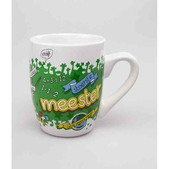 Cartoonmok / Beker  Meester 2