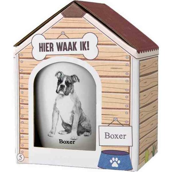 Mok - Boxer &ndash;  Hond &ndash; Dieren &ndash; Mokken en bekers &ndash; Keramiek