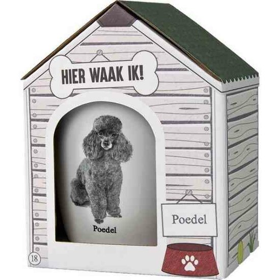 Mok &ndash; Poedel &ndash;  Hond &ndash; Keramiek &ndash; Mokken -  Cadeau - Kado