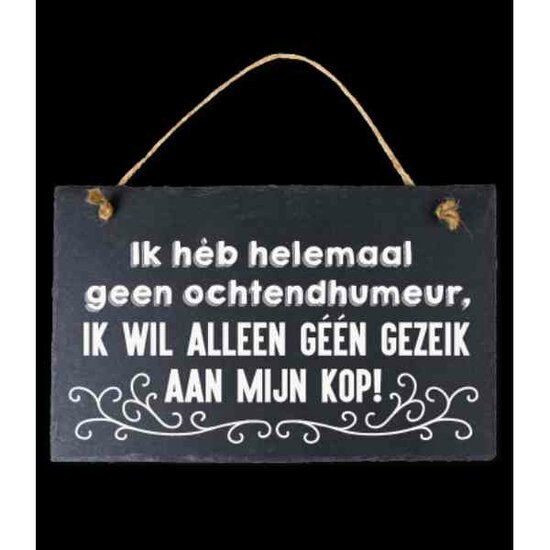 Stone Slogans Ochtendhumeur / Spreuktegel