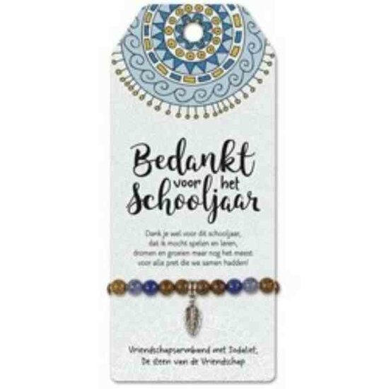 Bedankt voor het Schooljaar Vriendschapsarmband