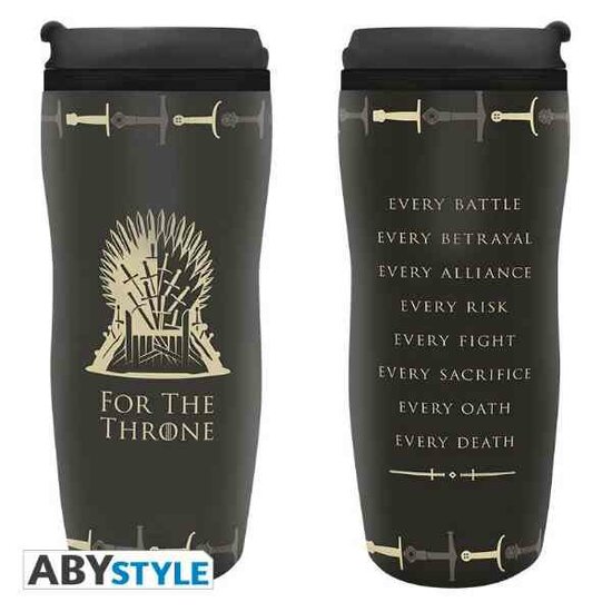 GAME OF THRONES - Tumbler Travel Mug 355ml - Throne
