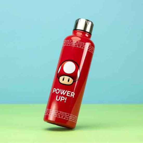 SUPER MARIO - Power Up - Metal Bottle 600ml