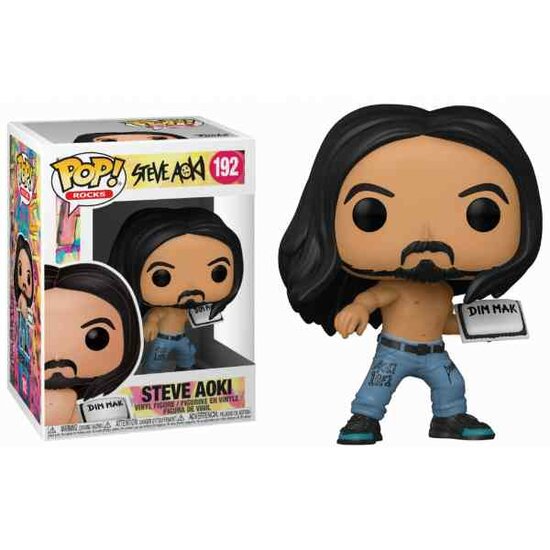 STEVE AOKI - Bobble Head POP N&deg; 192 - Steve Aoki w/ Cake