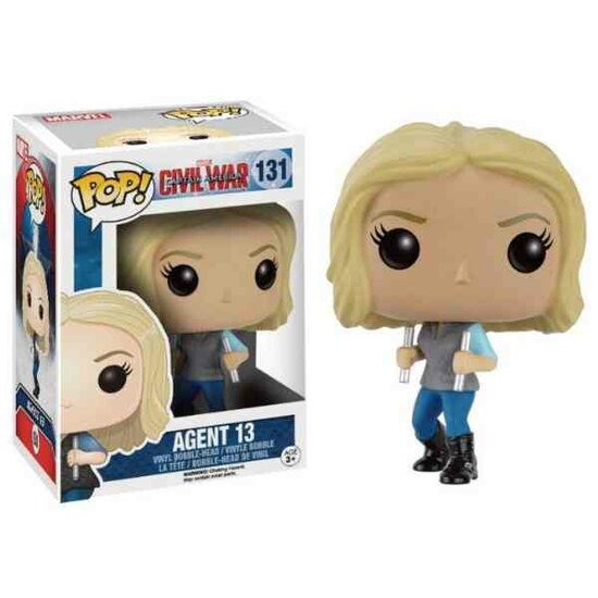 MARVEL CIVIL WARS - Bobble Head POP N&deg; 131 - Agent 13