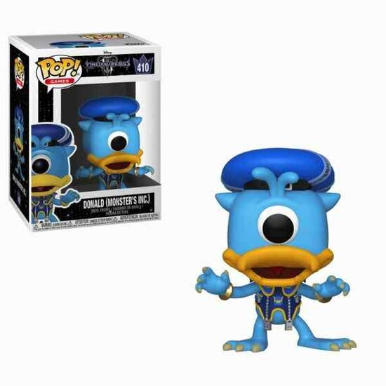 KINGDOM HEARTS 3 - Bobble Head POP N&deg; 410 - Donald Monsters Inc
