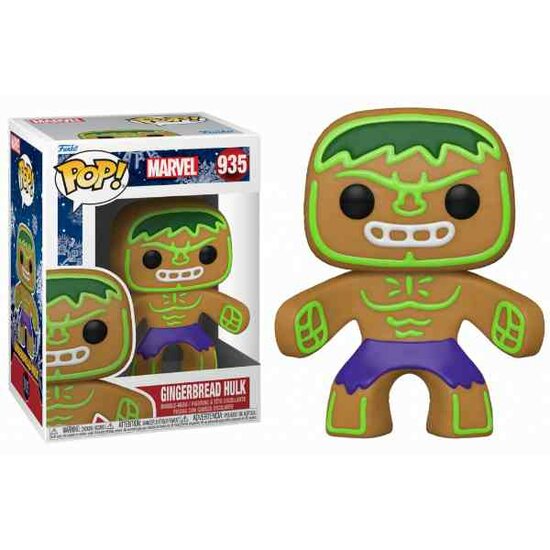 MARVEL - Bobble Head POP N&deg; 935 - Gingerbread Hulk