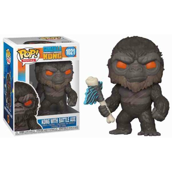 GODZILLA VS KONG - POP N&deg; 1021 - Kong w/ Axe *R
