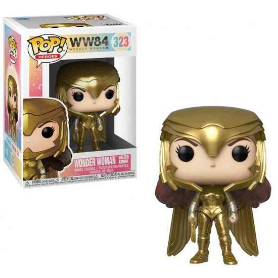 WW84 - Bobble Head POP N&deg; 323 - Wonder Woman Golden Armor
