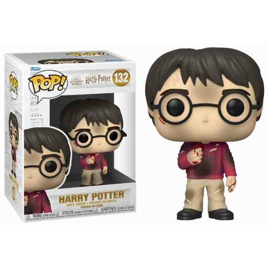 Funko Pop HARRY POTTER Anniversary - Bobble Head POP N&deg; 132 - Harry w/ The Stone
