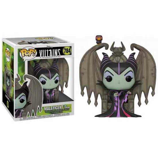 Funko MALEFICENT - POP Deluxe N&deg; 784 - Maleficent on Throne REPROD