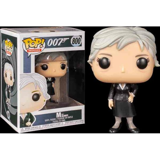 Funko Pop MOVIES - Bobble Head POP N&deg; 800 - James Bond - M
