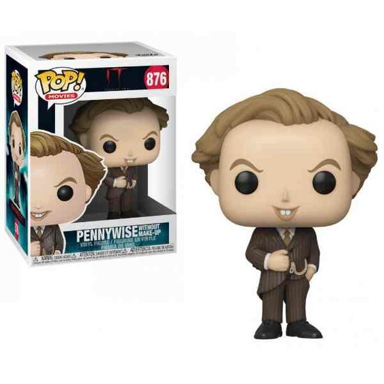 Funko Pop IT - Bobble Head POP N&deg; 876 - Chapter 2 - Pennywise Without Make Up