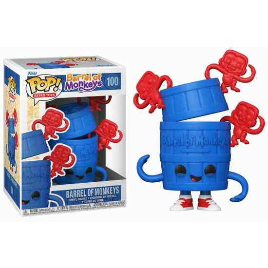 Funko Pop RETRO TOYS - Bobble Head POP N&deg; 100 - Barrel of Monkeys