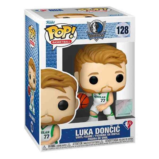NBA - POP N&deg; 128 - Luka Doncic ( Light Blue Jersey )