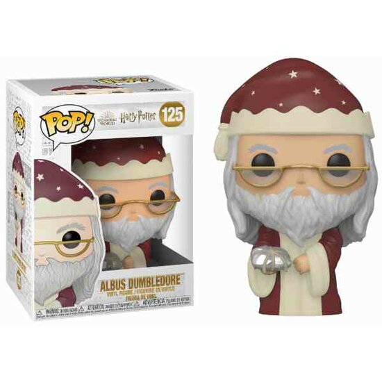HARRY POTTER - Bobble Head POP N&deg; 125 - Holiday Albus Dumbledore