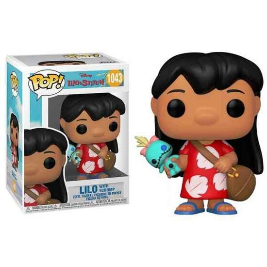 Funko Pop LILO &amp; STITCH - POP N&deg; 1043 - Lilo w/Scrump