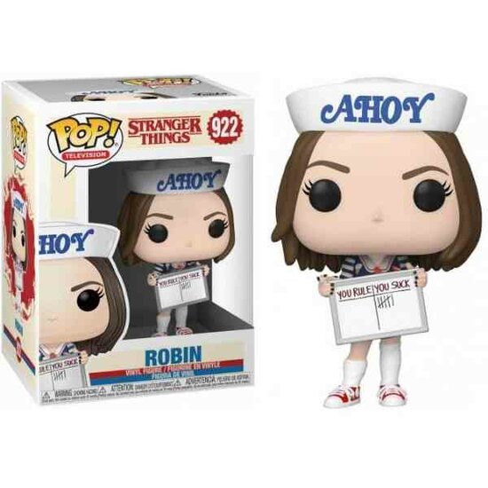 Funko TV - POP N&deg; 922 - Stranger Things - S3 - Robin REPROD