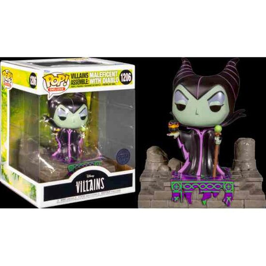 Funko DISNEY - POP DELUXE N&deg; 1206 - Maleficient with Diablo