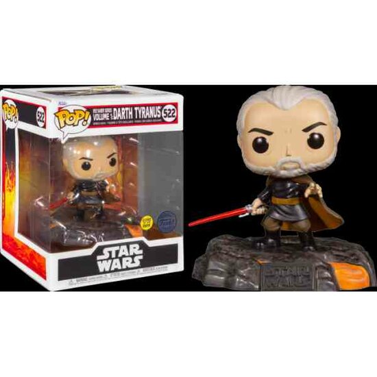 Funko STAR WARS - POP DELUXE N&deg; 522 - RSSv1 - Darth Tyranus (GW)