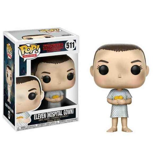 Funko STRANGER THINGS - POP N&deg; 511 - Eleven in Hospital Gown
