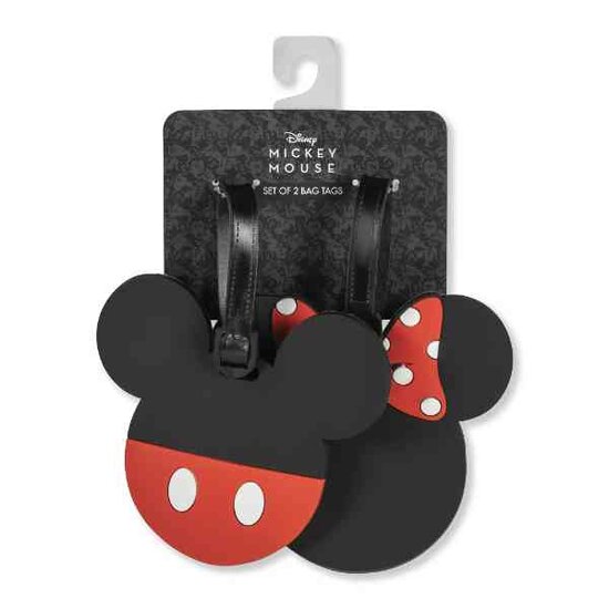 MICKEY &amp; MINNIE - Luggage Tag Set - 2 Pc.