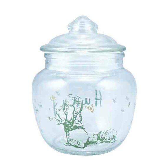 DISNEY - Winnie The Pooh - Glass Honey Pot