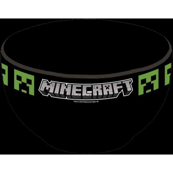 Minecraft - Ontbijtkom - Zwart - 600ml