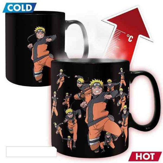 NARUTO SHIPPUDEN - Mug Heat Change 460 ml - Multiclonage