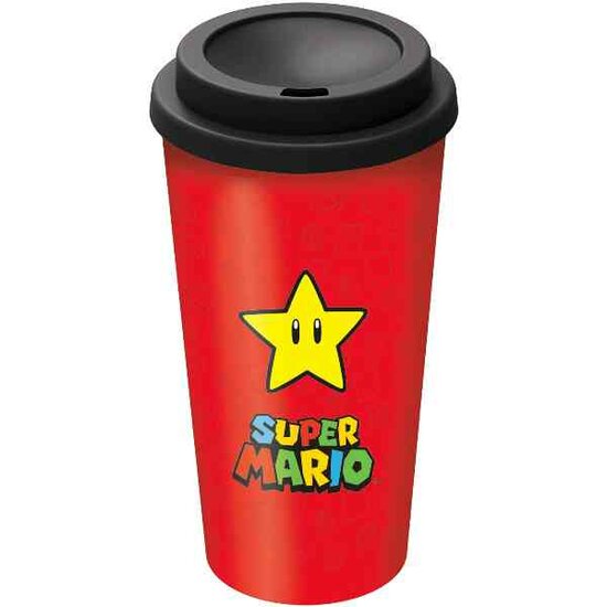 MARIO BROSS - Travel Coffee Tumbler - Large Size 520ml