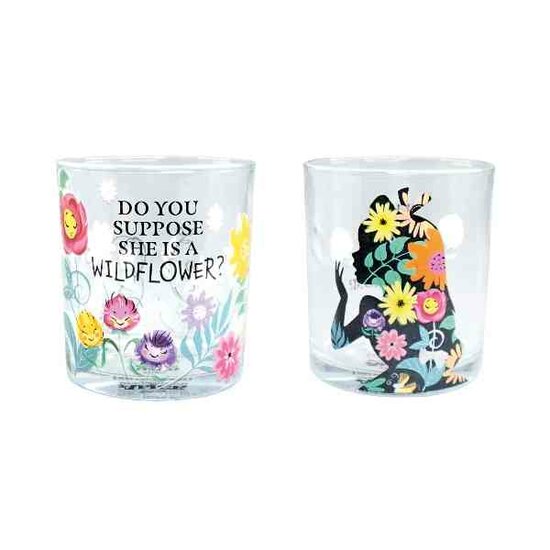 ALICE IN WONDERLAND - Set of 2 Glasses