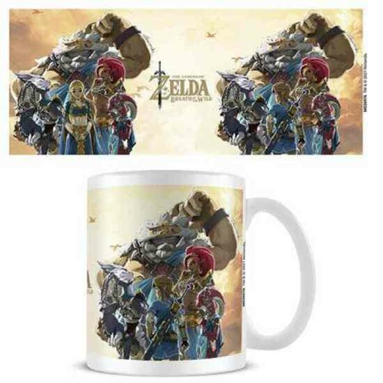 The Legend of Zelda - Breath of the Wild Champions in the Sunset Mug