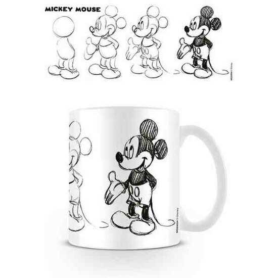 DISNEY - Mug - 300 ml - Mickey Mouse Sketch Process
