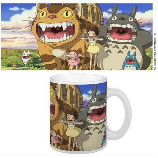 STUDIO GHIBLI - Nekobus &amp; Totoro - Mug 300ml