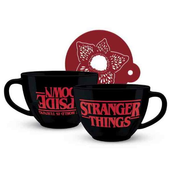 STRANGER THINGS - Upside Down - Cappuccino Mug 630 ml